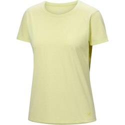 Arcteryx Taema Crew Short Sleeve Shirt Women's in Ray Heather